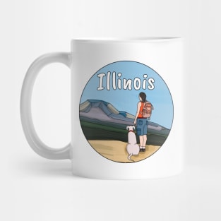 Hiking Illinois Mug